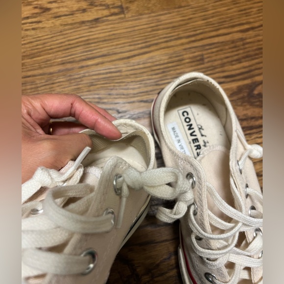 Chuck 70 Vintage Canvas in Parchment/Garnet/Egret - Picture 13 of 14